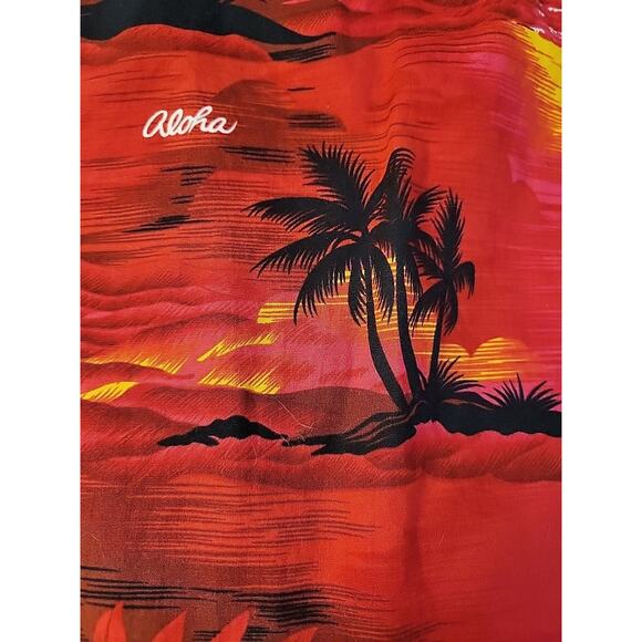 Vintage Royal Hawaiian Creations Button Up Shirt‎ Aloha Tropical Boys Size 4 - Picture 6 of 7